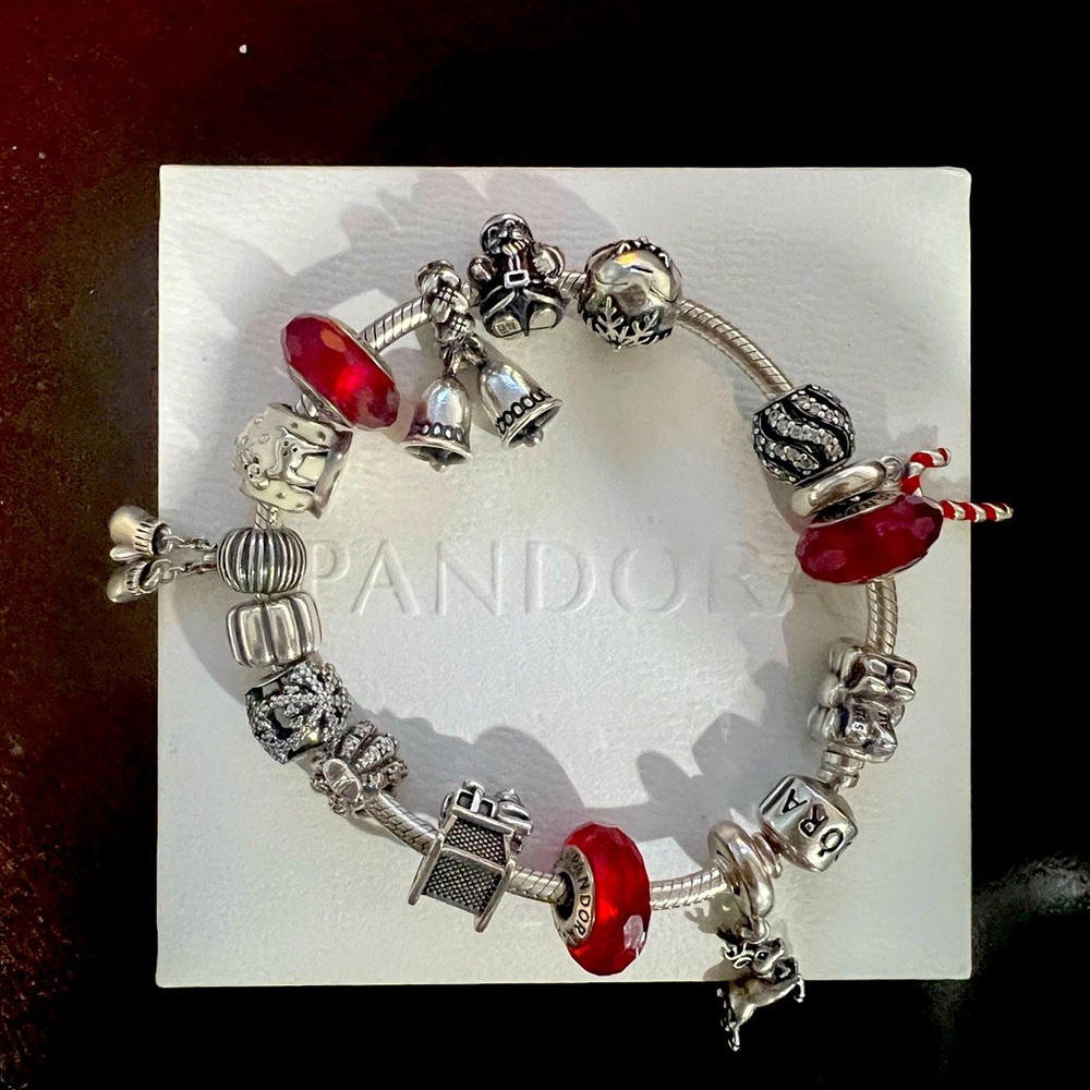 Pandora limited edition 12 days of Christmas bracelet!